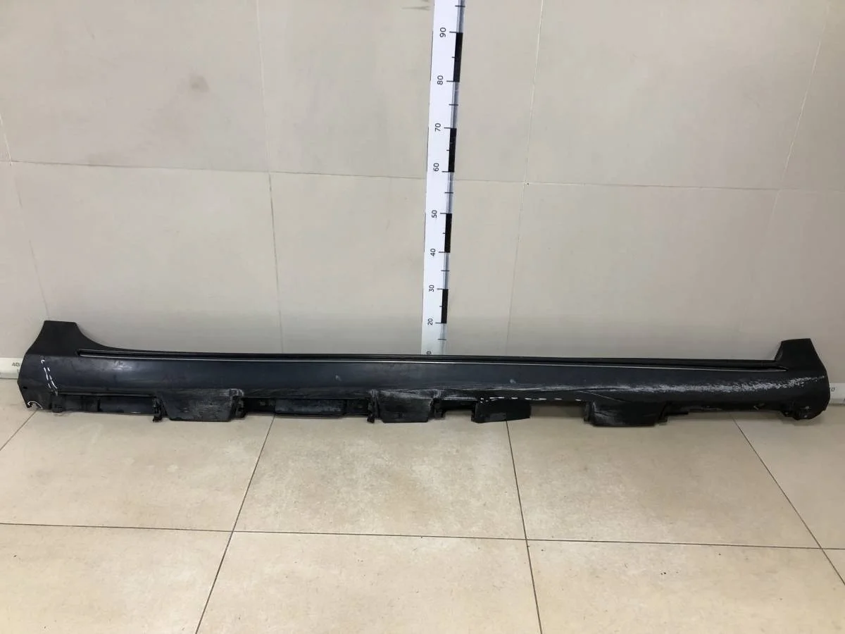 Накладка на порог наружная Toyota Camry V50 2011-2017