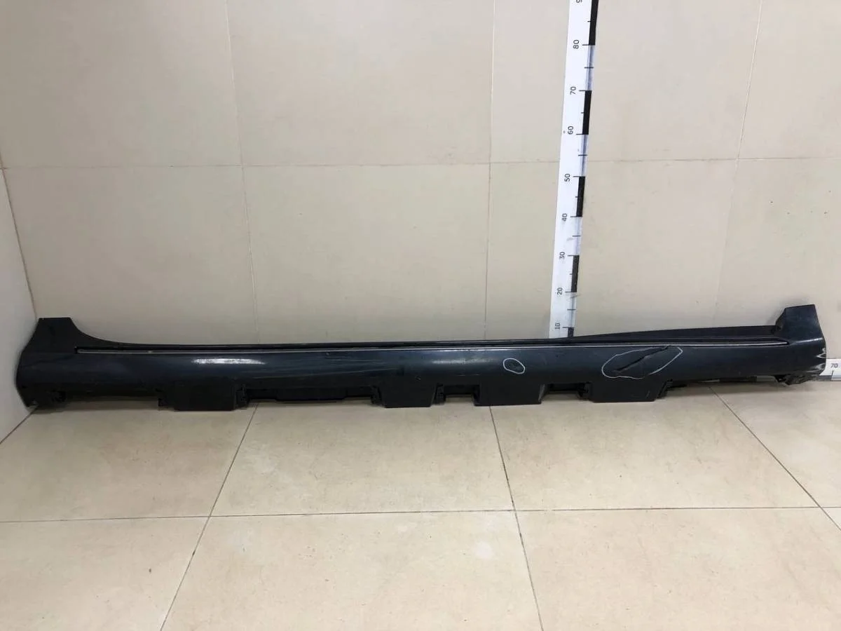 Накладка на порог наружная Toyota Camry V50 2011-2017