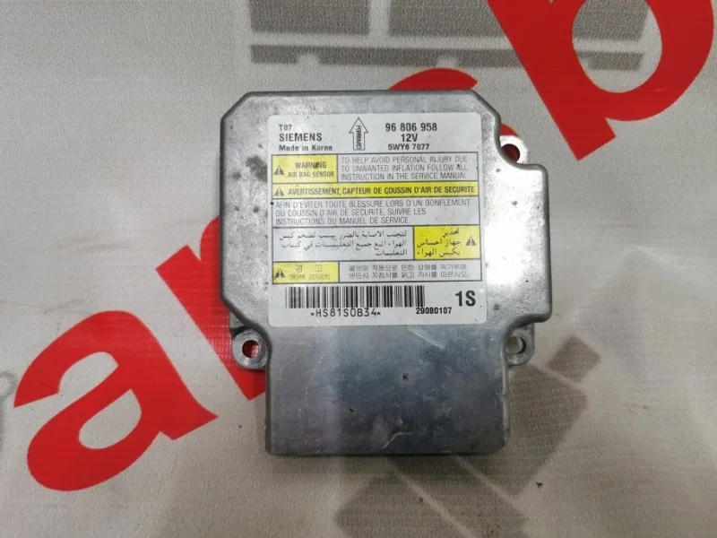 Блок управления air bag CHEVROLET AVEO 1