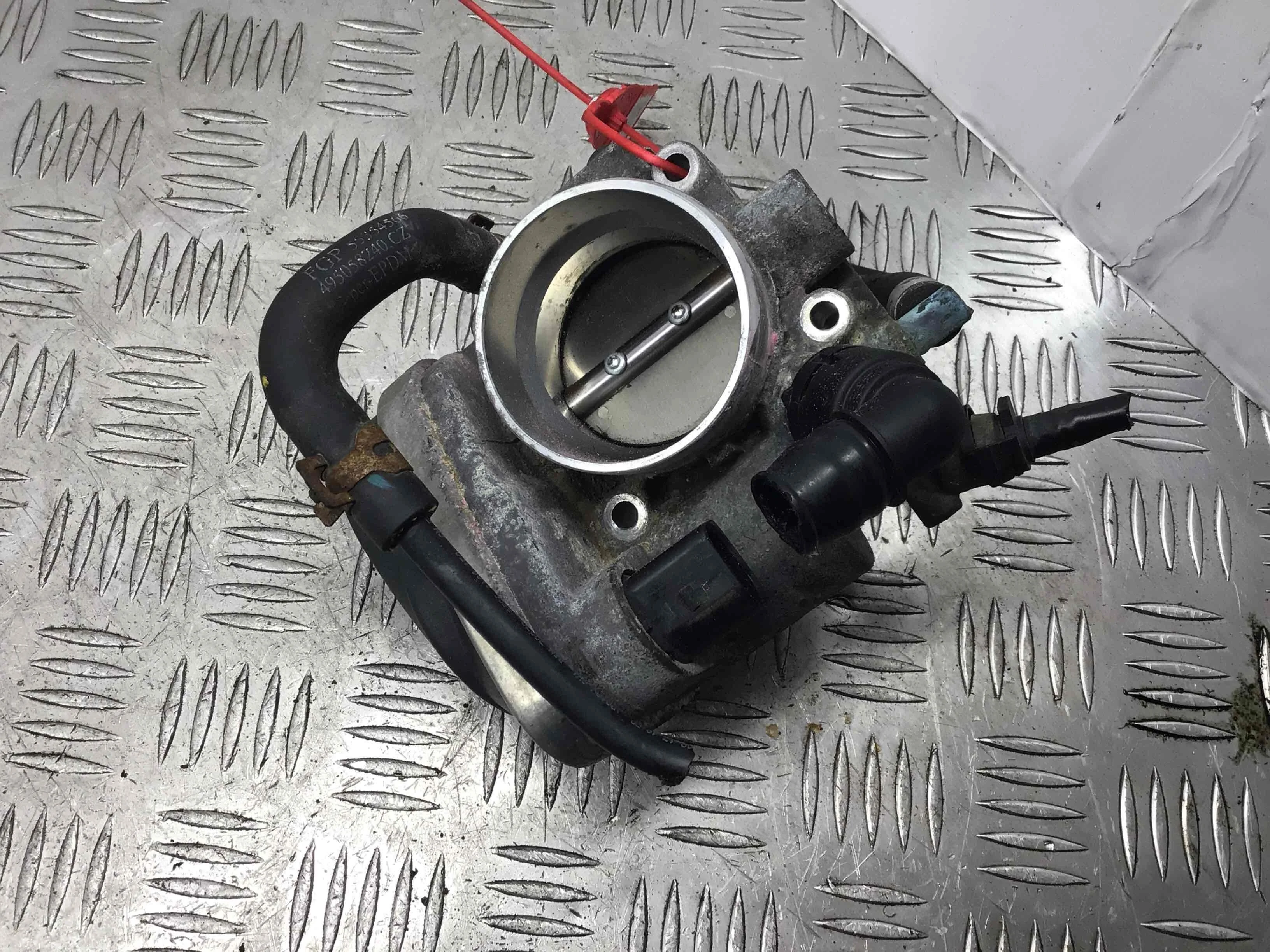 Заслонка дроссельная Opel Zafira B (2005-2010) бензин 1.6 i Механика Минивэн