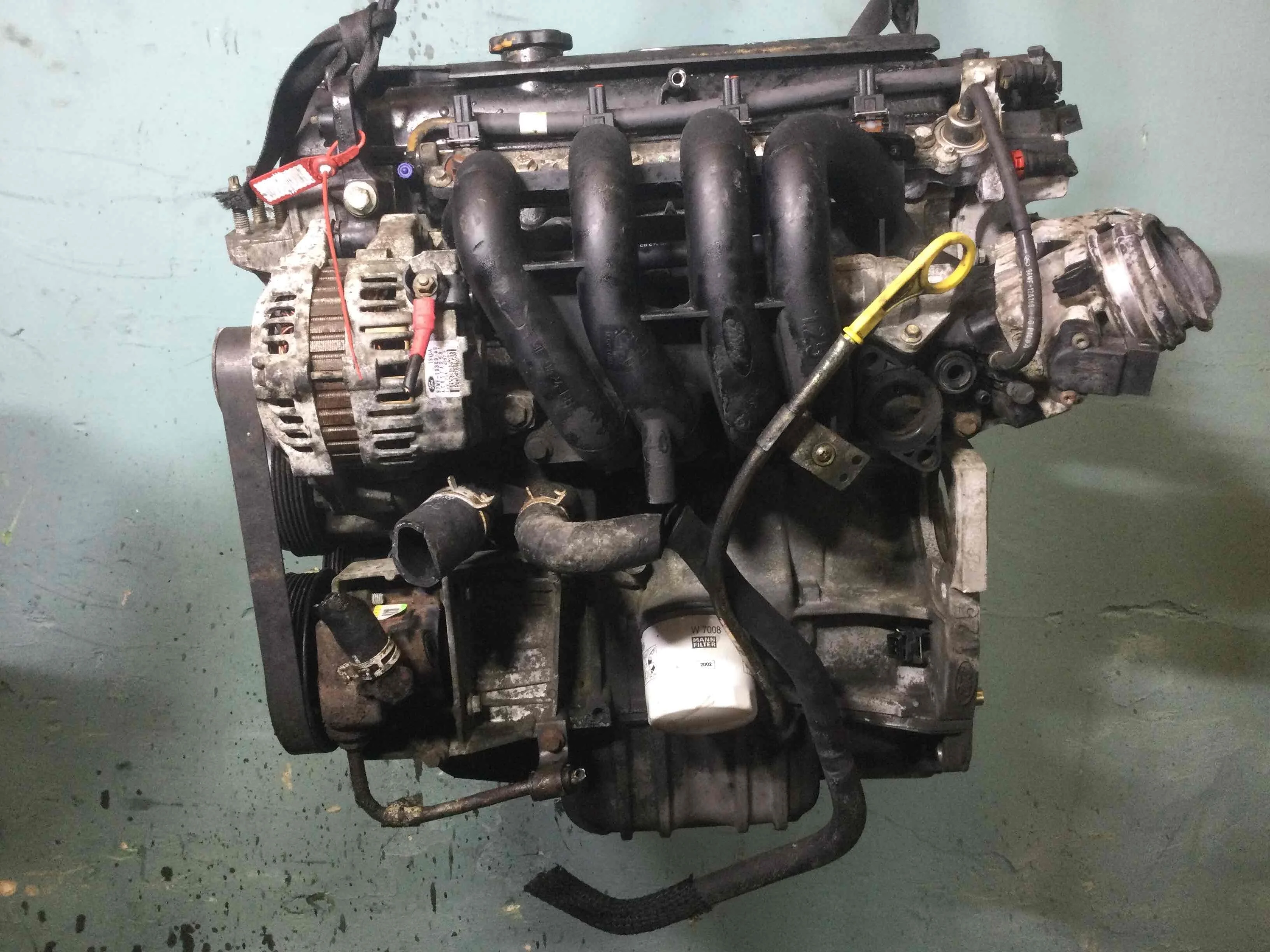 Двигатель Ford Fiesta 4 поколение 1996 - 2000 бензин 1.3 i Механика Х/б