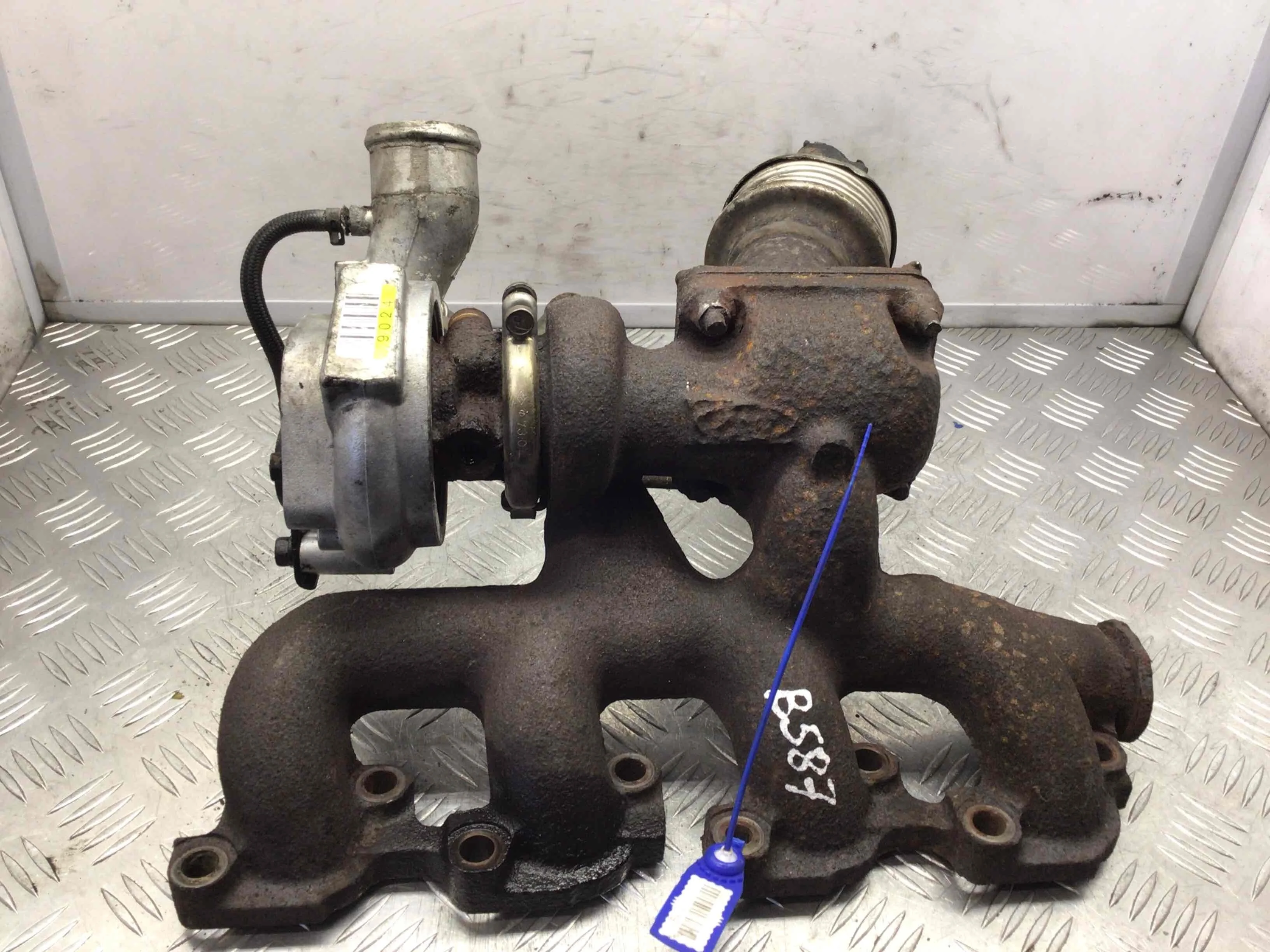 Турбина Ford Transit 3 поколение (2000-2006) дизель 2.4 TD Механика Микроавтобус