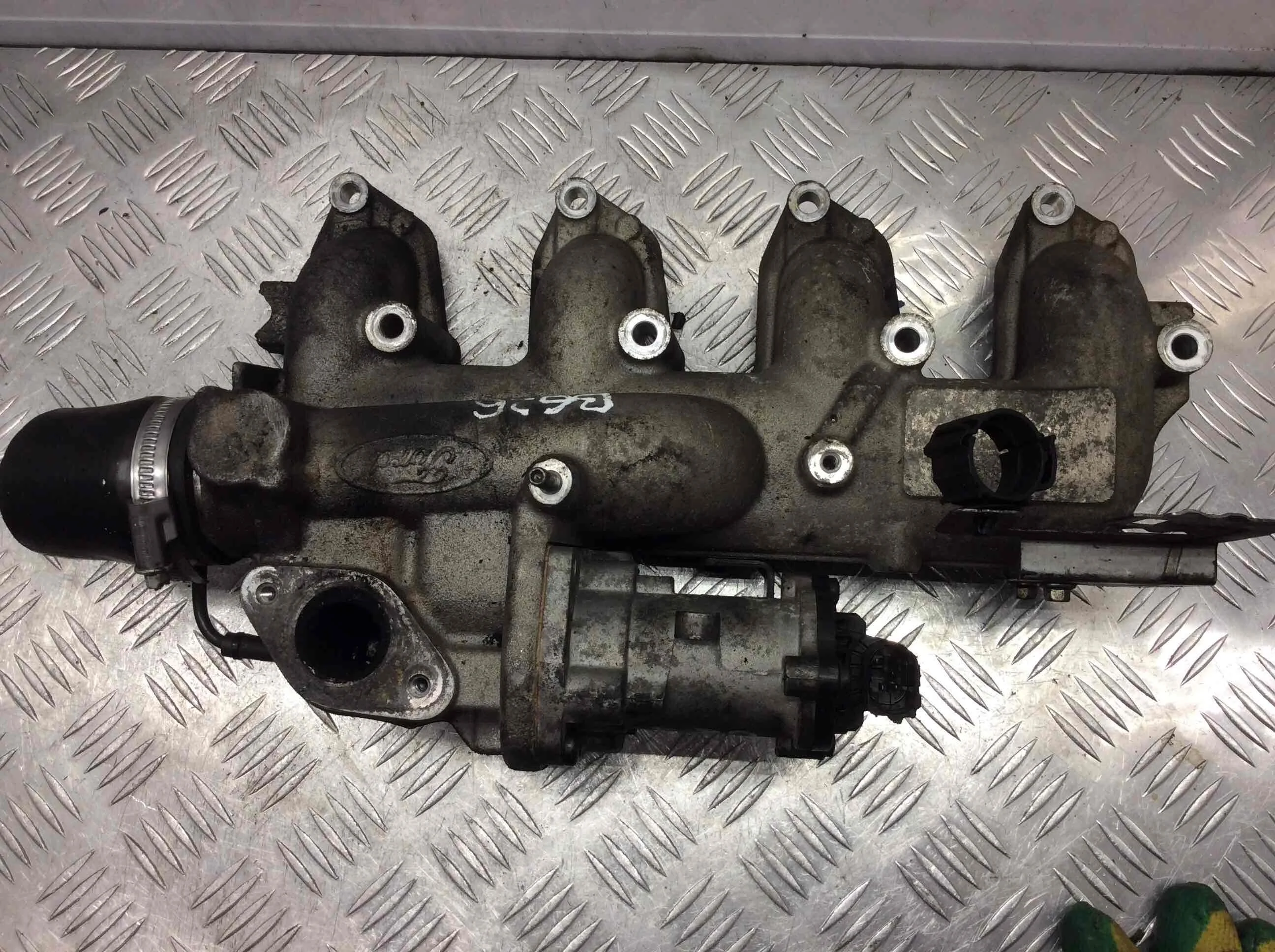 Коллектор впускной Ford Focus 2 поколение (2005-2008) дизель 1.8 TDCi Механика Седан