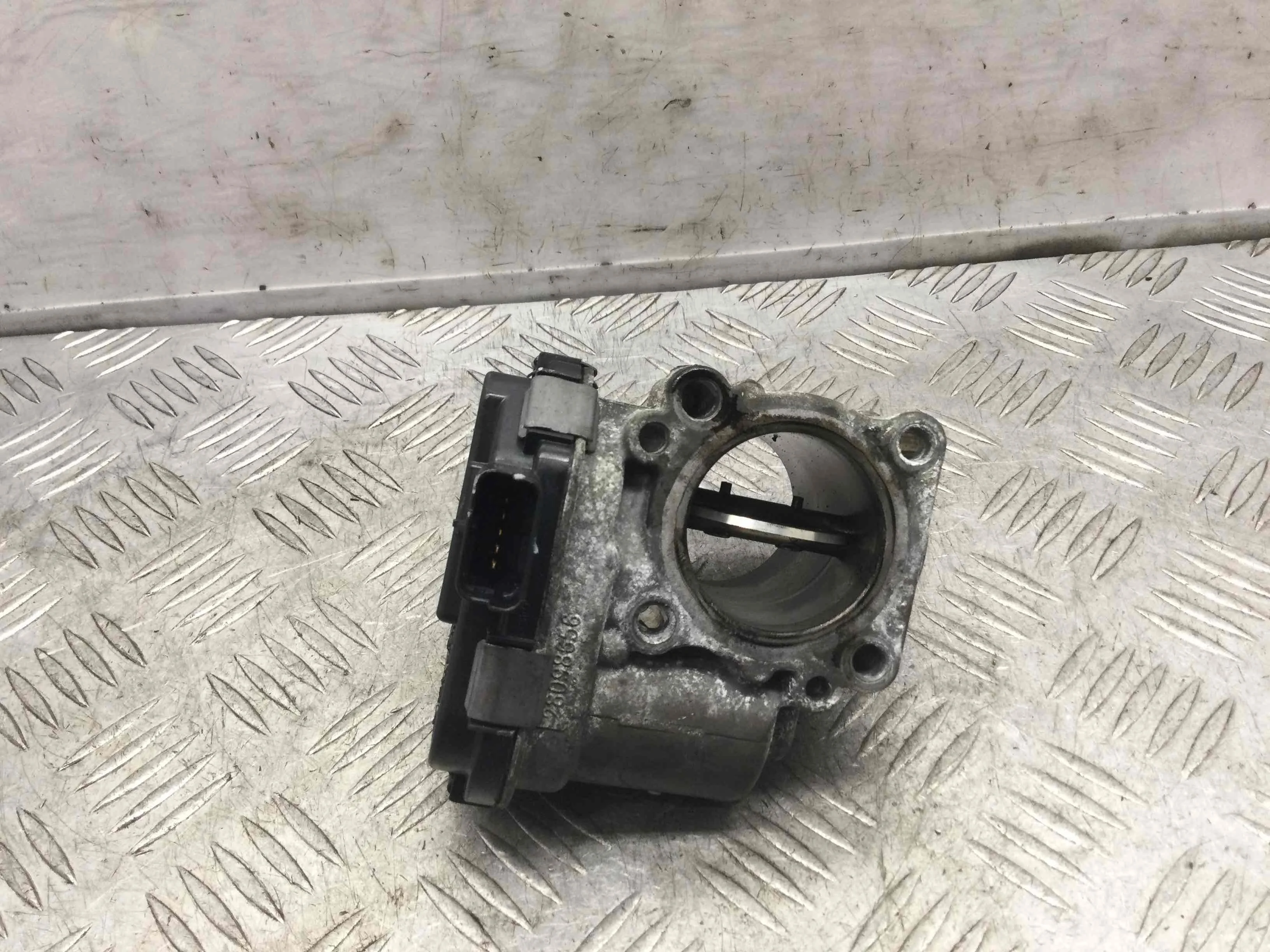 Заслонка дроссельная Citroen C3 2 поколение (2009-2013) дизель 1.6 HDi Механика Х/б