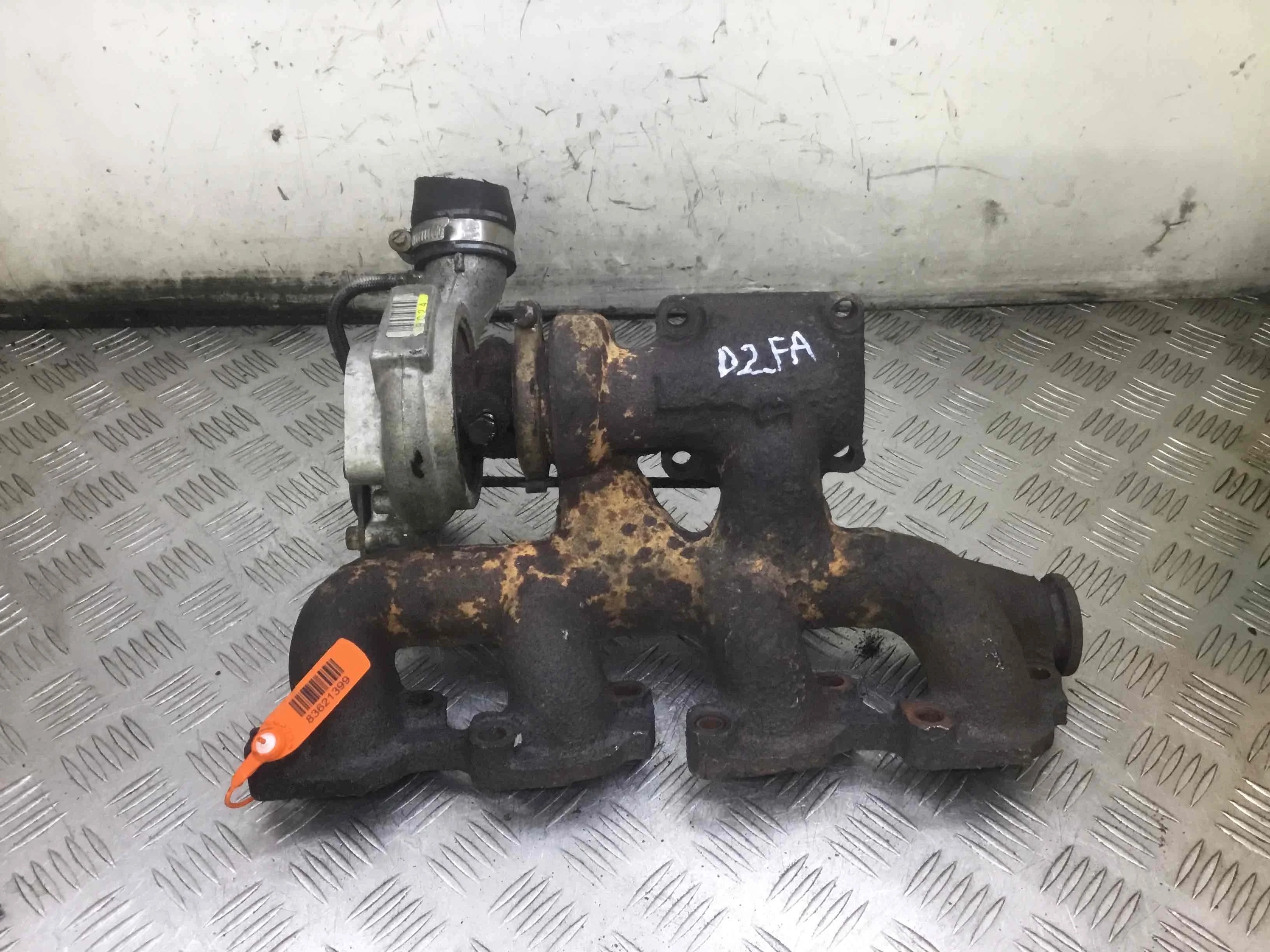 Турбина Ford Transit 3 поколение (2000-2006) дизель 2.4 TDCi Механика Микроавтобус