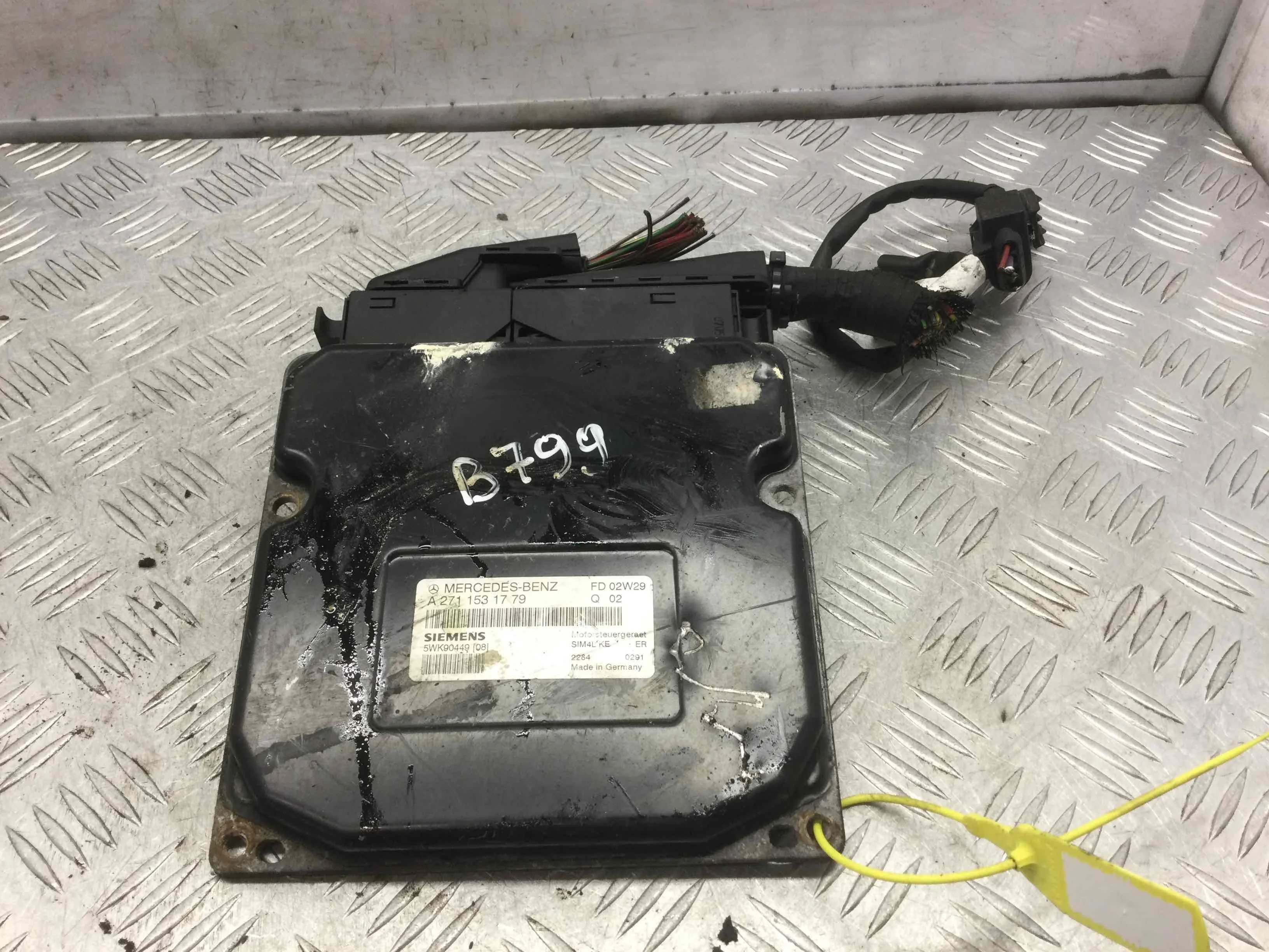 Блок управления двигателем Mercedes SLK R171 (2004-2008) бензин 1.8 i Автомат Седан