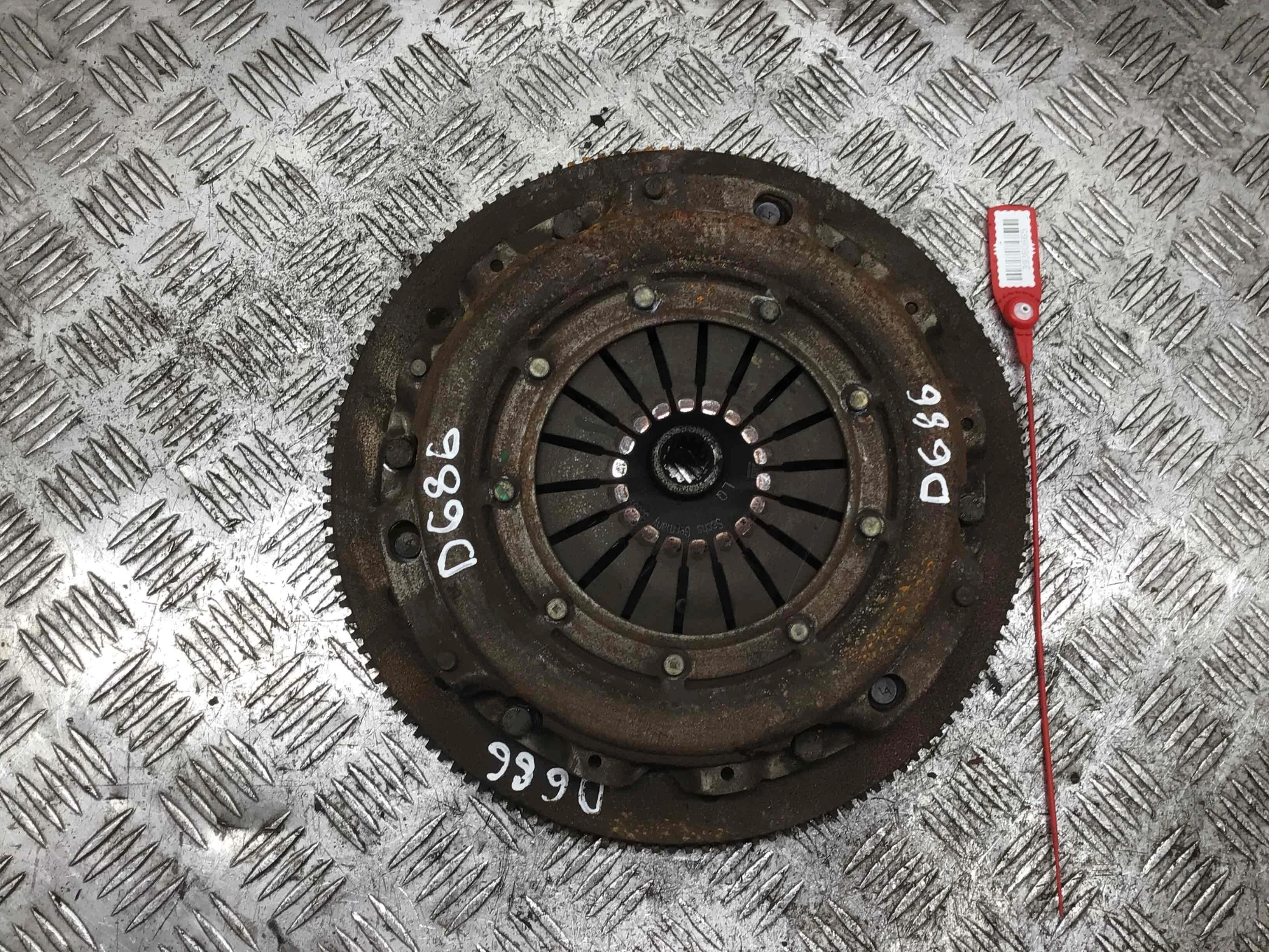 Маховик Opel Corsa D (2006-2011) бензин 1.2 i Механика Х/б