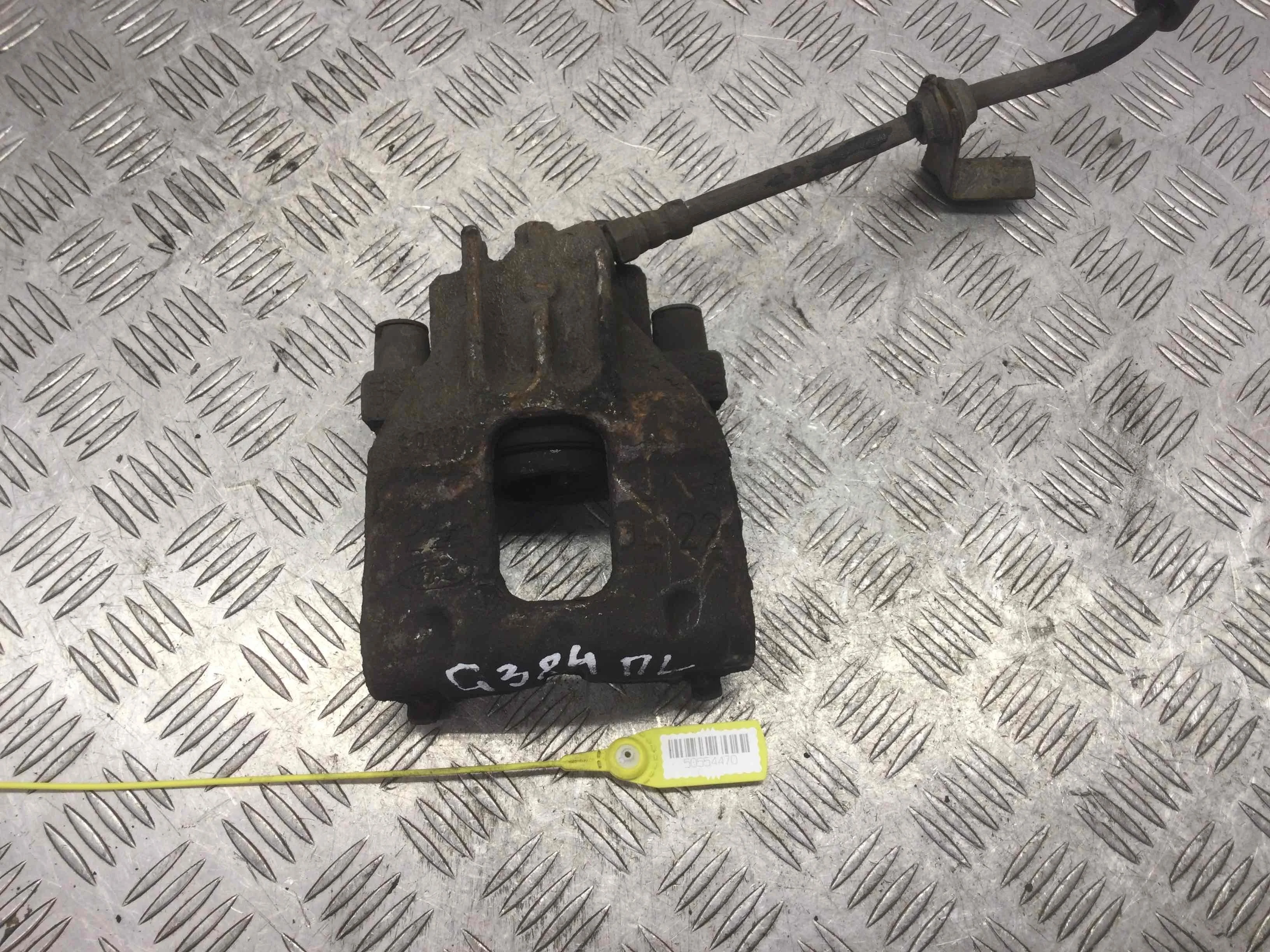 Суппорт передний левый Ford Focus 1 поколение [рестайлинг] (2001-2005) бензин 1.6  Механика Х/б