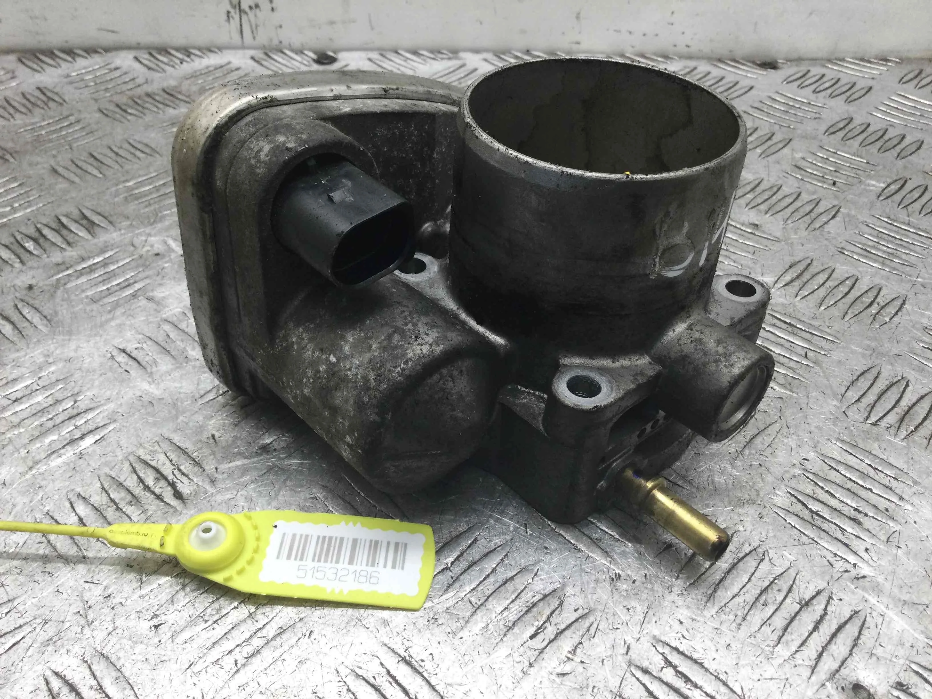 Заслонка дроссельная Renault Megane Megane II (KM,LM) 2003 - 2009 бензин 1.6 i Механика Х/б
