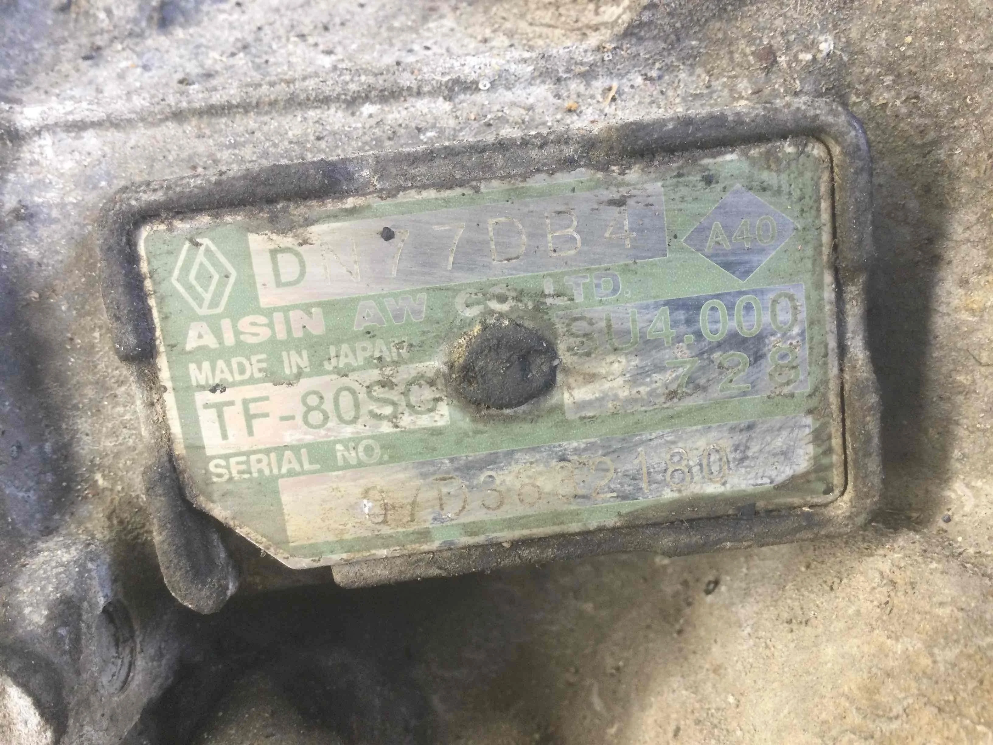 КПП автоматическая (АКПП) Renault Espace Espace IV (JK) 2002 - 2012 дизель 3.0 dCI Автомат Минивэн