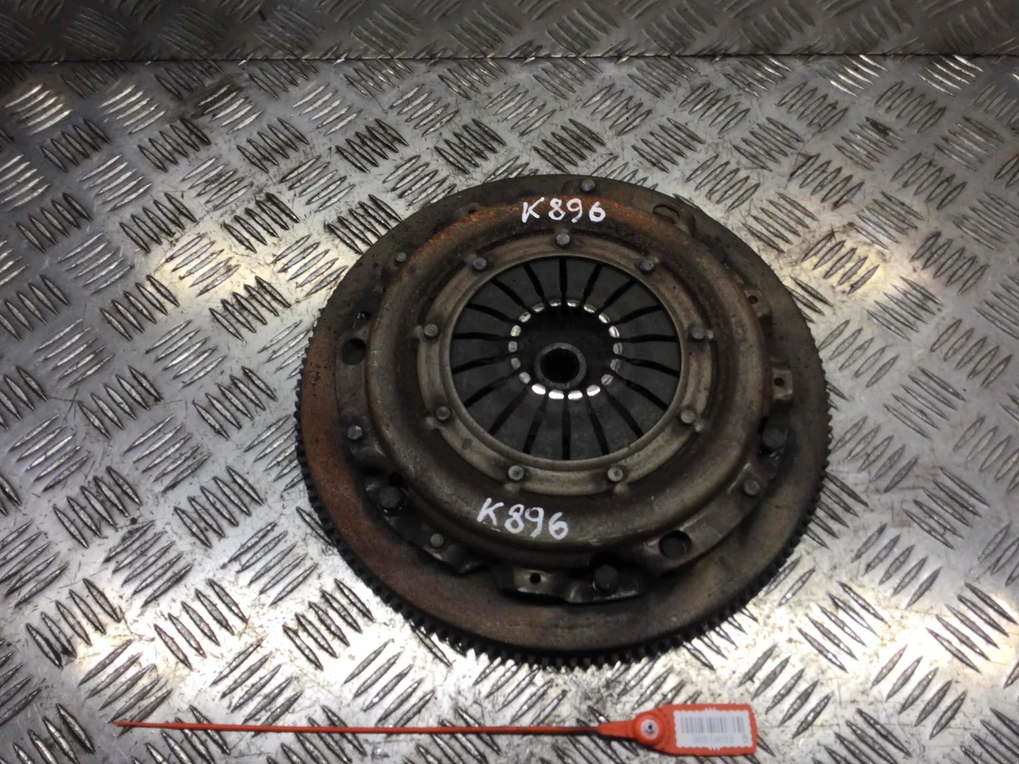 Маховик Opel Corsa D (2006-2011) бензин 1.2 i Механика Х/б