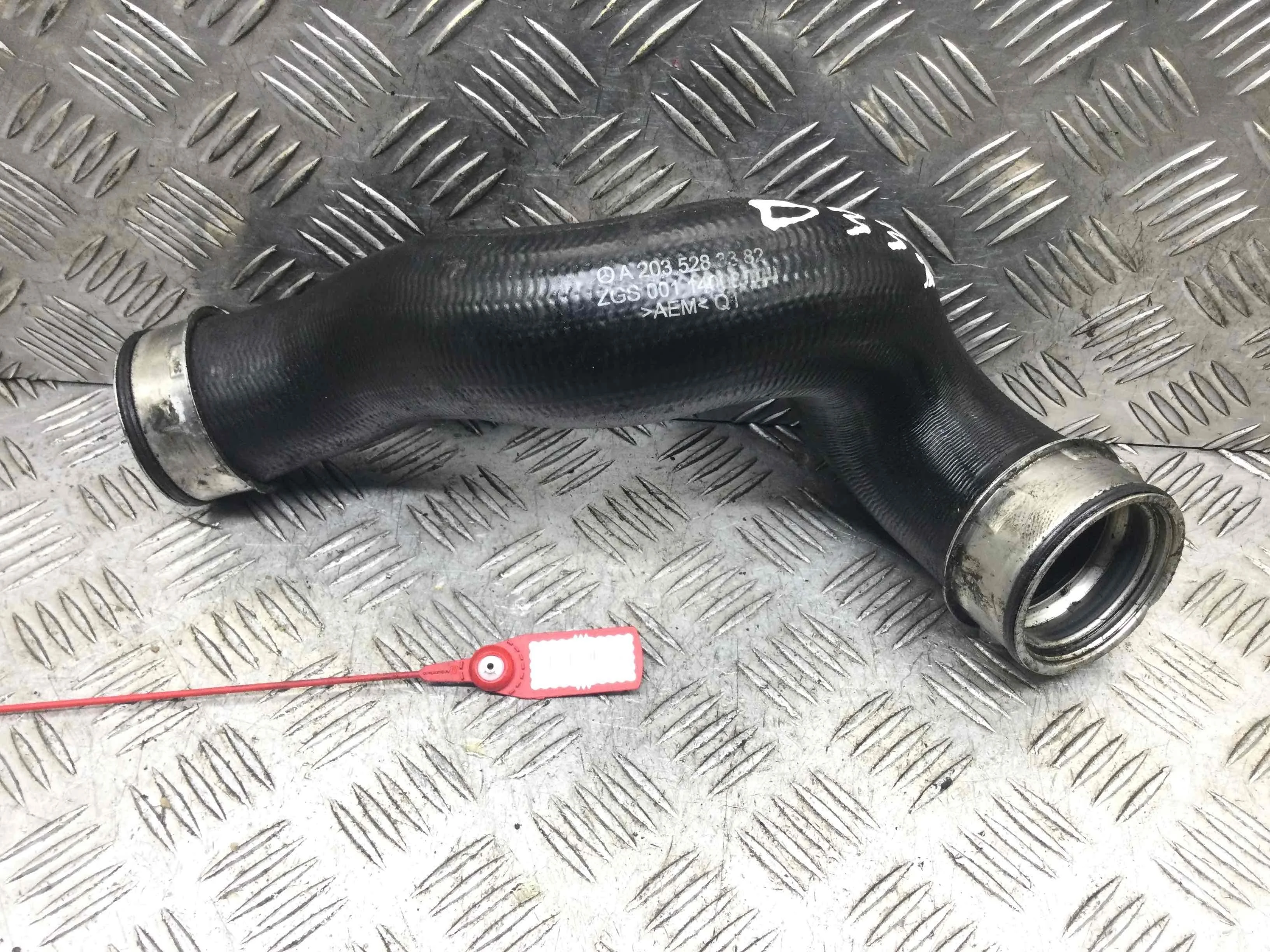 Патрубок интеркулера Ford Mondeo Mondeo III 2000 - 2007 бензин 1.8 i Механика Х/б