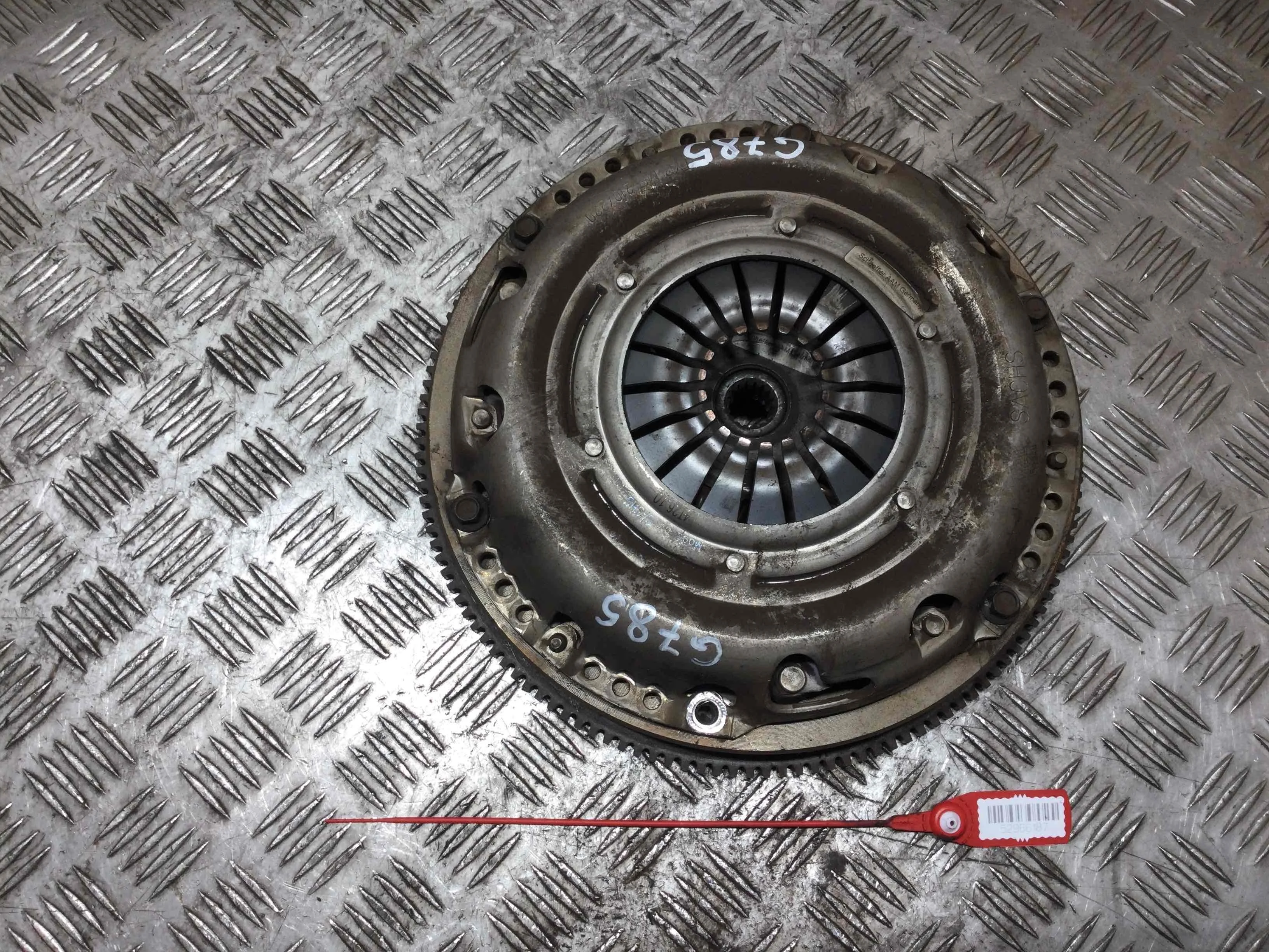 Маховик Ford Focus 2 поколение (2005-2008) бензин 1.6 i Механика Х/б