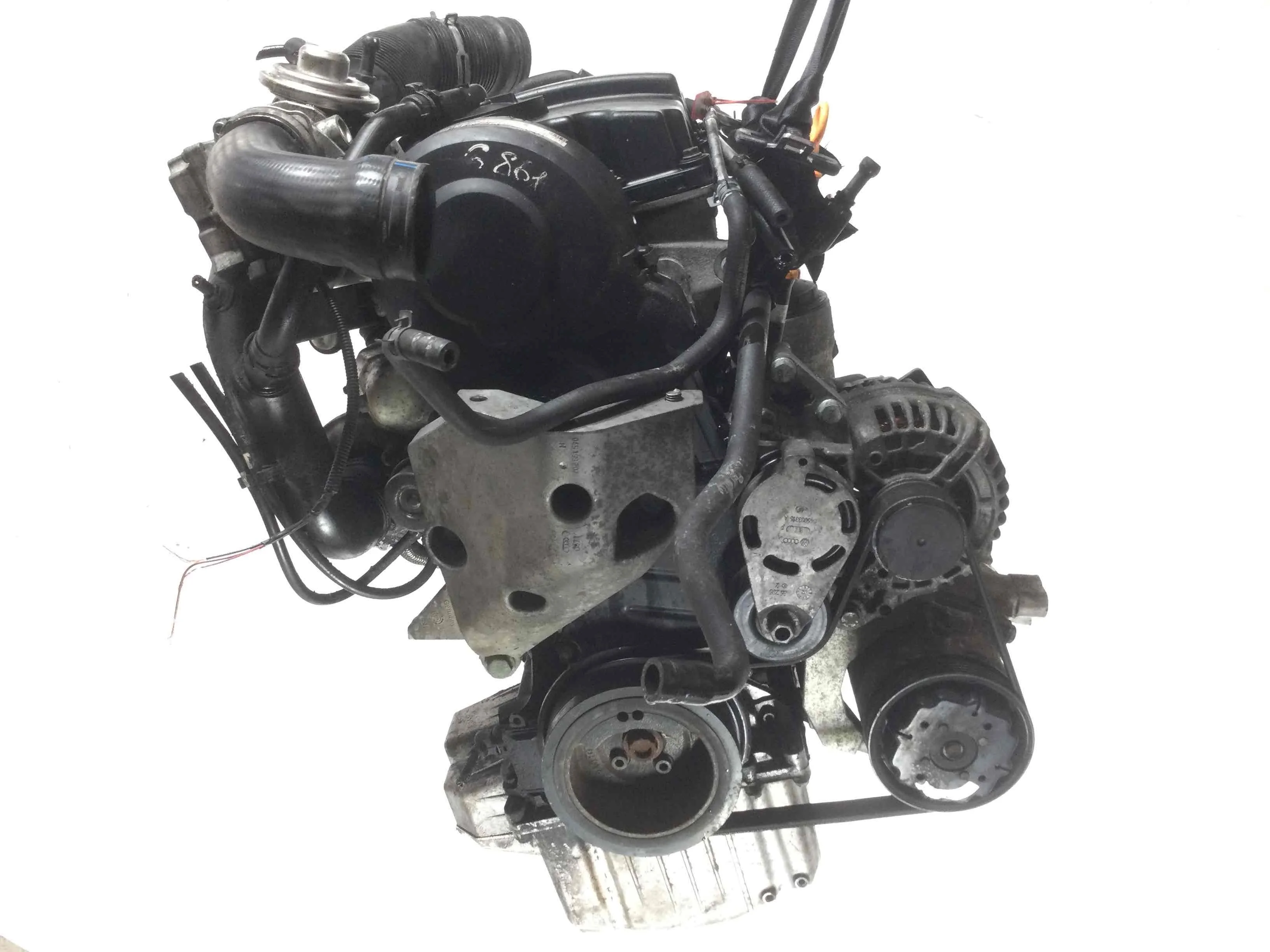 Двигатель Volkswagen Polo 4 поколение (2001-2005) дизель 1.4 TDI Механика Х/б