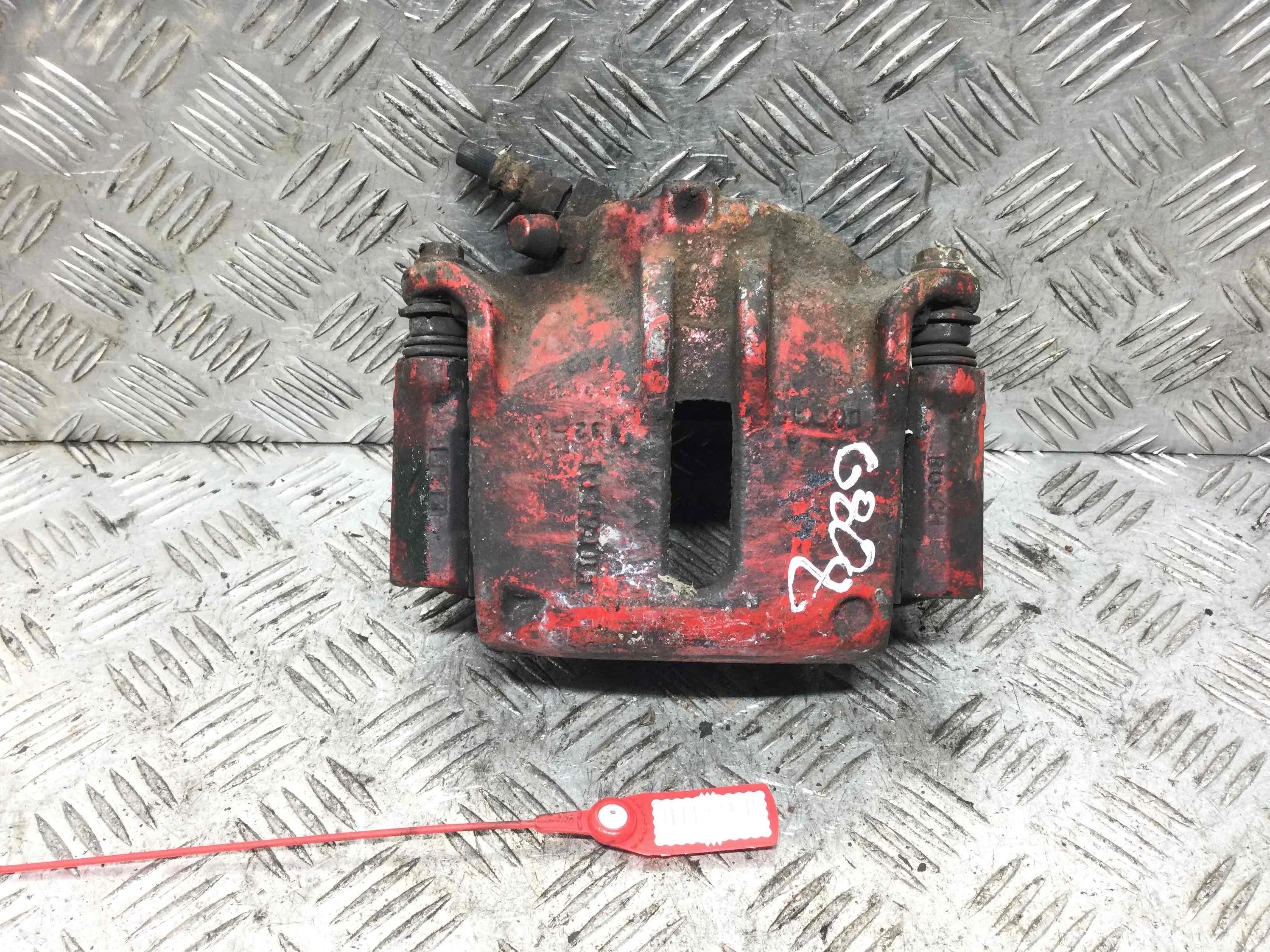 Суппорт передний правый Renault Scenic 2 поколение (2003-2006) бензин 2.0 i Автомат Минивэн