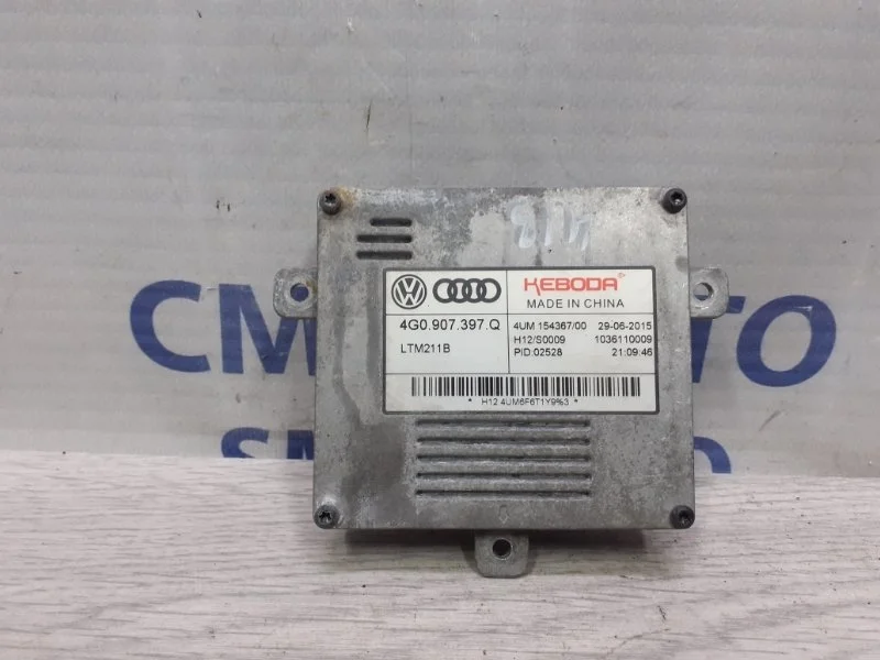 Блок управления светом Audi A6 2014-2018 4G0907397Q C7 2.0T CYP