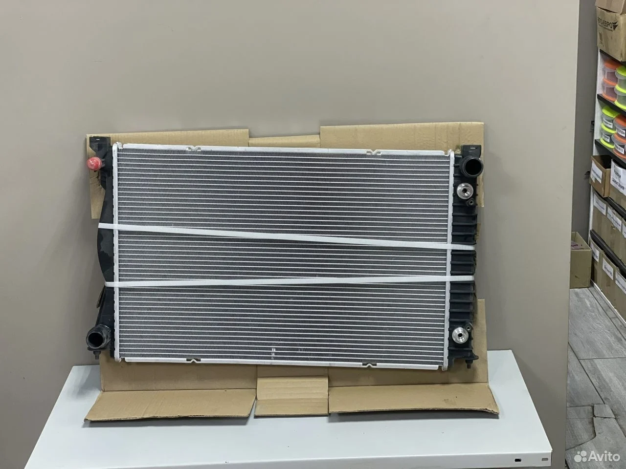 Радиатор охлаждения двс ауди а6 с6 2.7 3.0 tdi