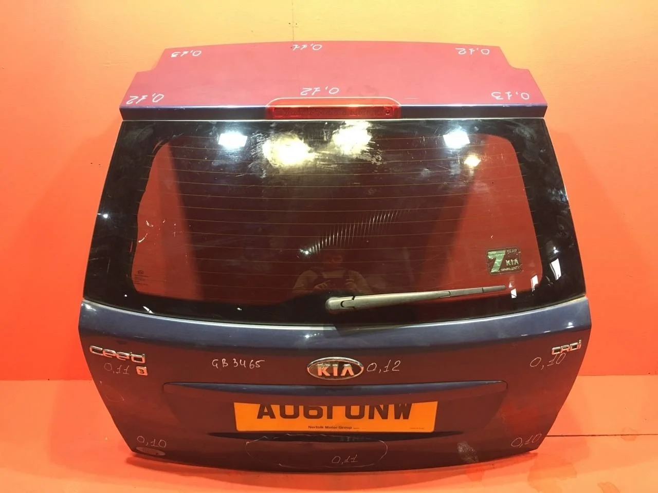 Дверь багажника Kia Ceed 2006-2012 Универсал
