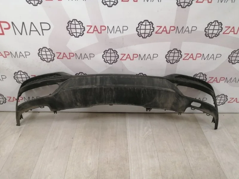 Юбка бампера задняя Audi A4 B9 2015 -2019