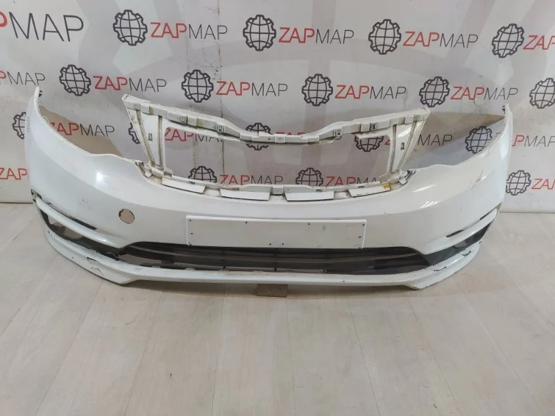 Бампер передний kia Rio 3 QB 2013-2017
