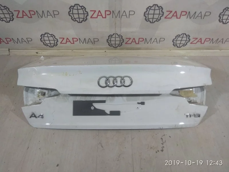 Крышка багажника Audi A4 B9 2015