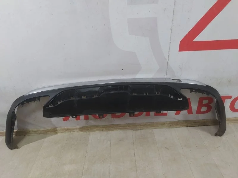 Юбка бампера задняя Mercedes Gle W166 2015-Нв