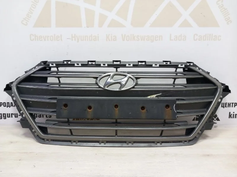Решетка радиатора Hyundai Elantra 2015-2019 6 AD до Рестайлинг
