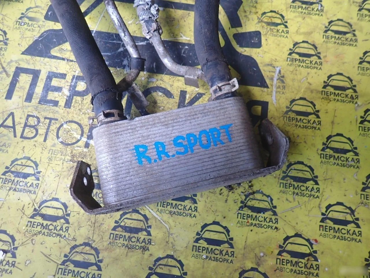 Радиатор маслоохладитель АКПП Land Rover Sport