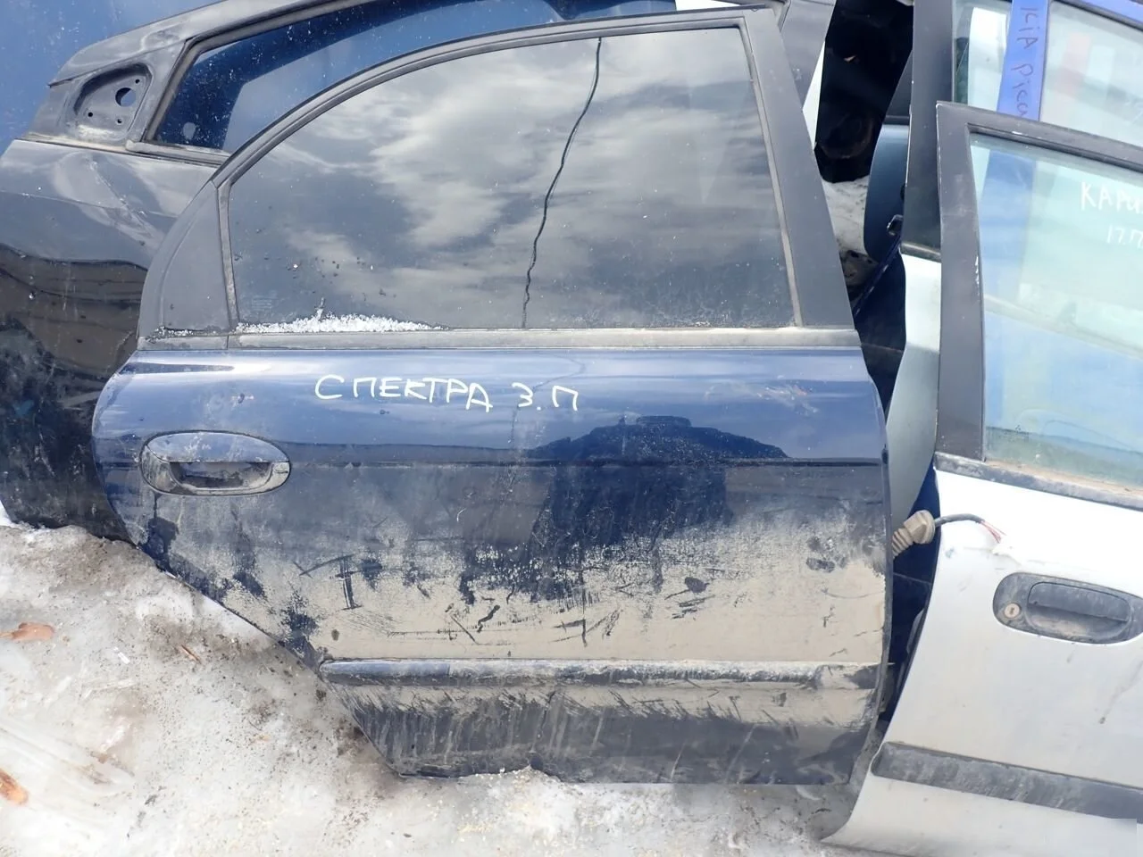 Дверь задняя правая для Kia Spectra 2001-2011