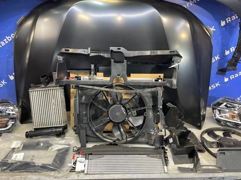 Радиатор интеркулера Renault Duster 2 С 2021