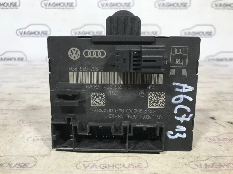 Блок управления дверьми Audi A6 2010-2018 4G8959795E C7 CHV