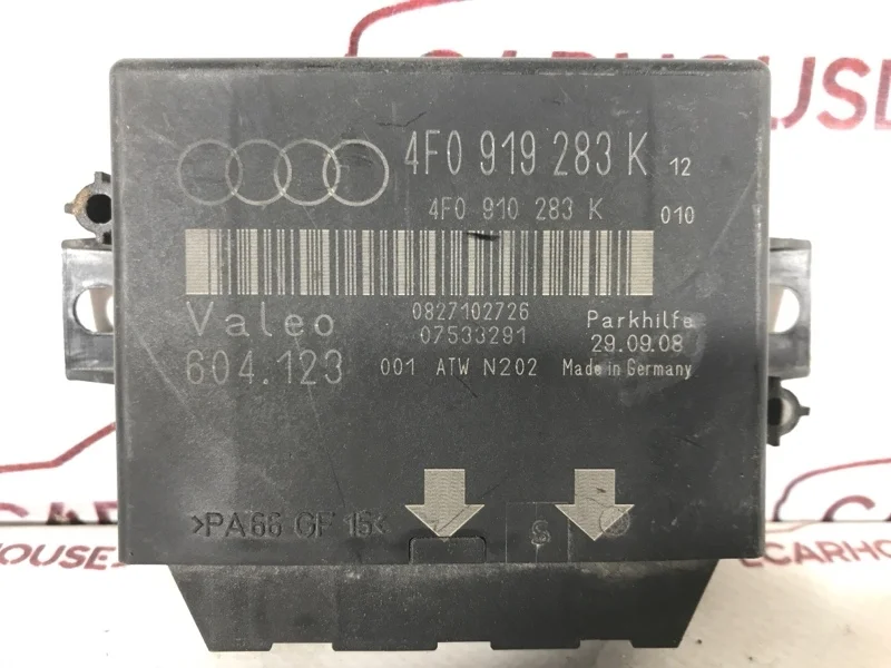 Блок управления парктрониками Audi Q7 2008 4F0919283K 4L 3.6 BHK