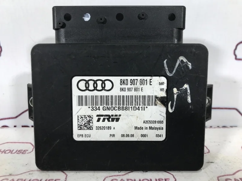 Блок управления стояночным тормозом Audi S5 8K0907801E 8T