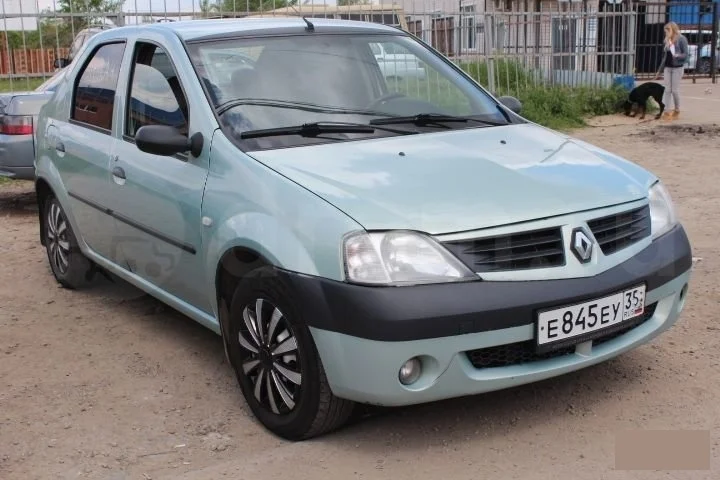 Фара Renault Logan 6001546788 LS0G, левая