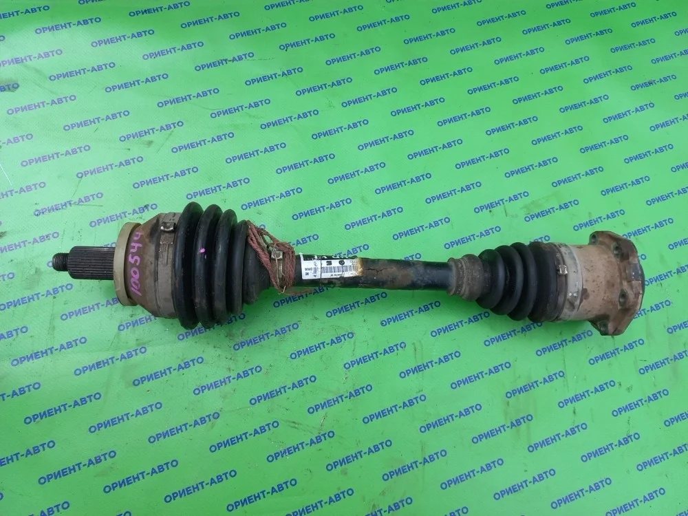 Привод Volkswagen Polo 2003 6Q0407451GX 9N1 BBY, передний левый