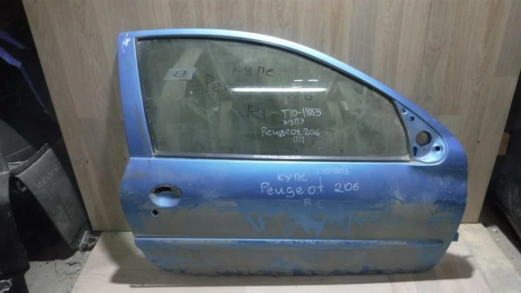 Дверь передняя правая Peugeot 206 1998-2012