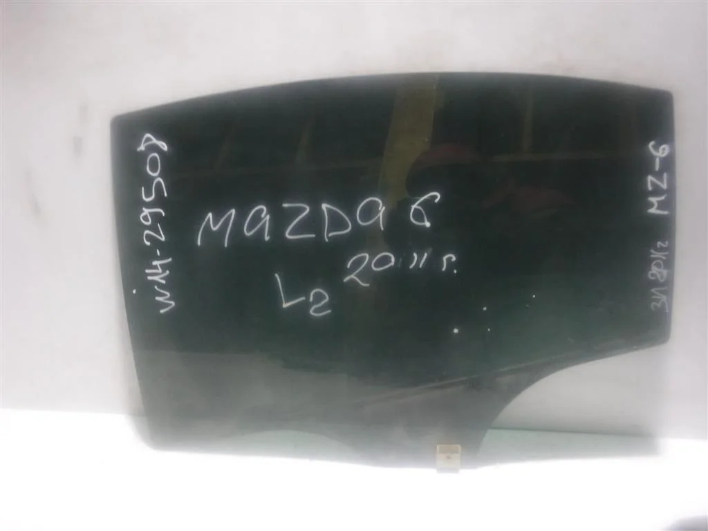 Стекло двери задней левой Mazda Mazda 6 (GH) 2007-2012