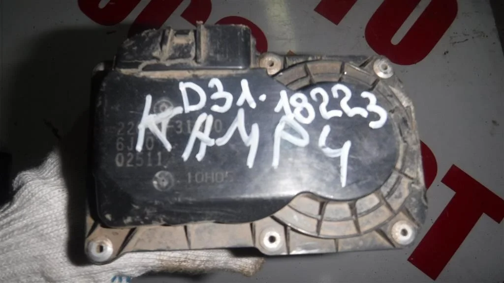 Заслонка дроссельная электрическая Toyota Camry XV40 2006-2011