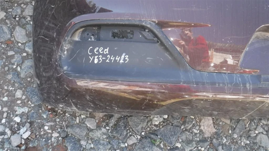Накладка заднего бампера KIA Ceed (JD) 2012-2018