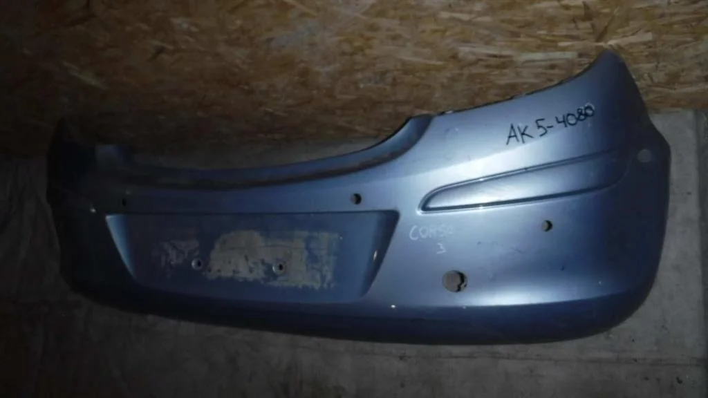 Бампер задний Opel Corsa D 2006-2014