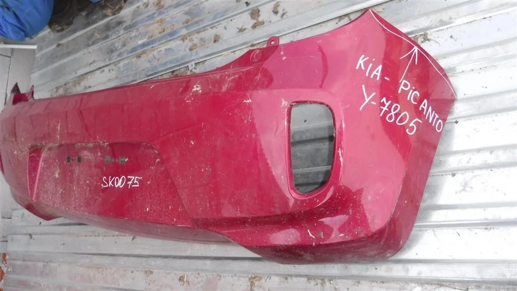 Бампер задний KIA Picanto (TA) 2011-2017
