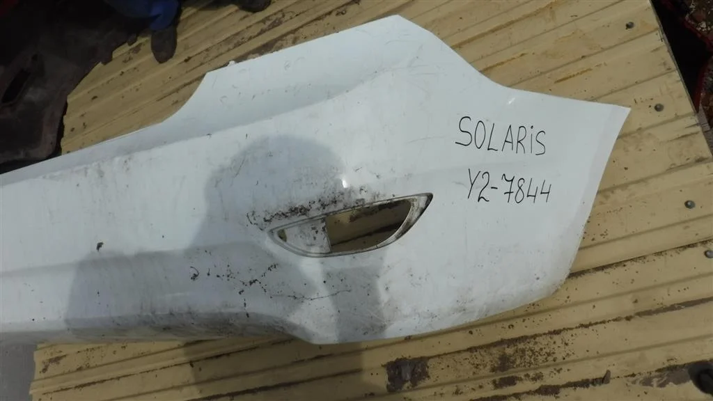 Бампер задний Hyundai Solaris I 2010-2017