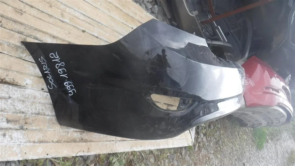 Бампер задний Hyundai Solaris I 2010-2017