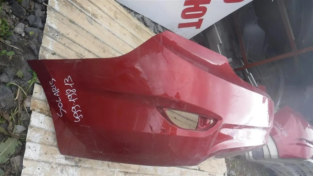 Бампер задний Hyundai Solaris I 2010-2017