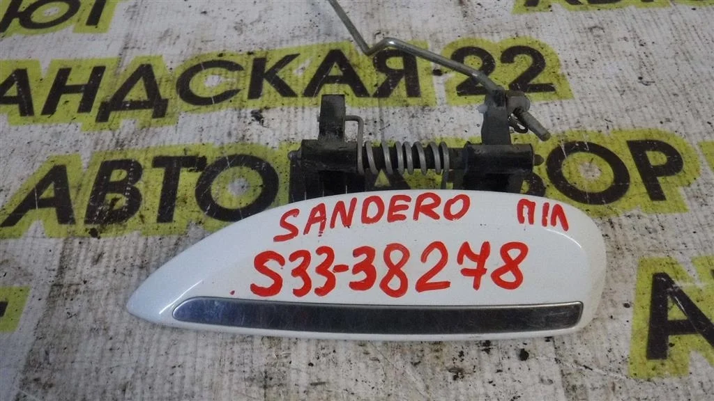 Ручка двери наружная левая Renault Sandero II 2014>