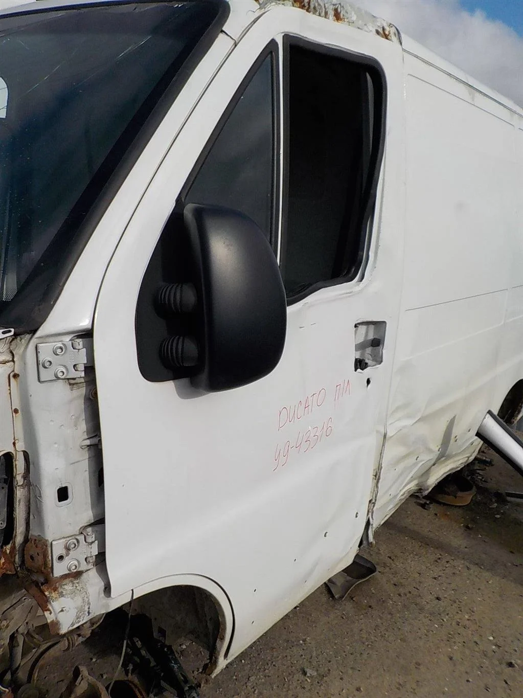 Дверь передняя левая Fiat Ducato II 1993-2006