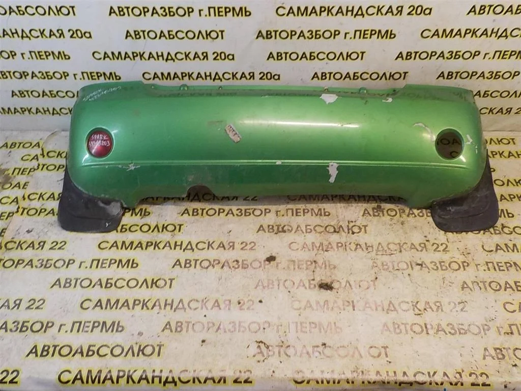 Бампер задний Chevrolet Spark II (M200/M250) 2005-2009