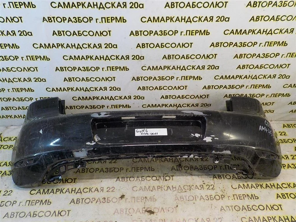 Бампер задний Volkswagen Golf VI (5K) 2009-2012