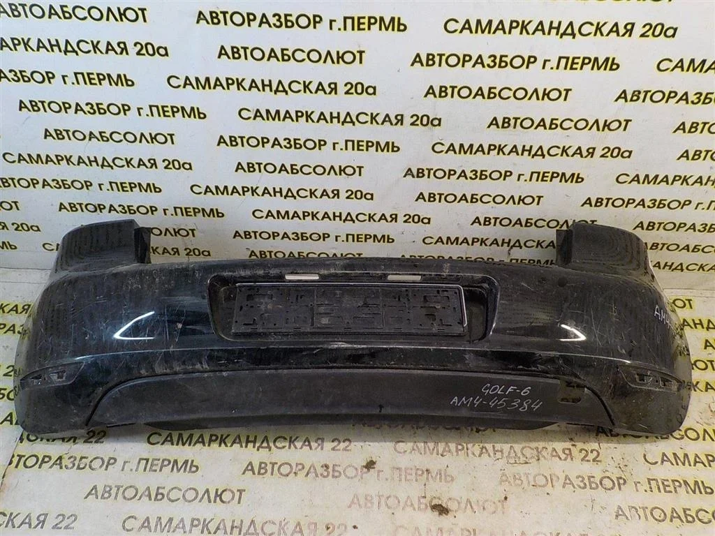 Бампер задний Volkswagen Golf VI (5K) 2009-2012