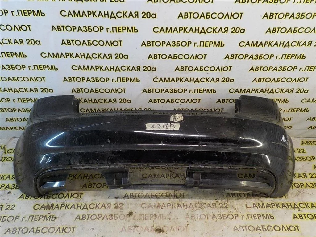 Бампер задний Audi A3 (8P) 2003-2012